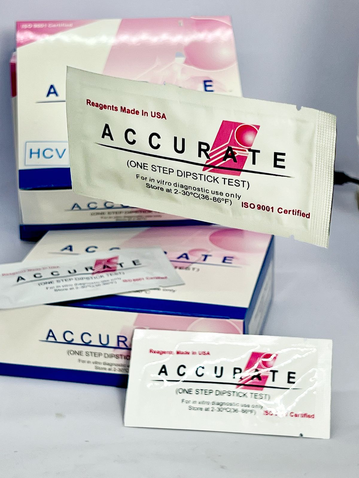 Accurate HCV (Hepatitis C) Test Kit 3